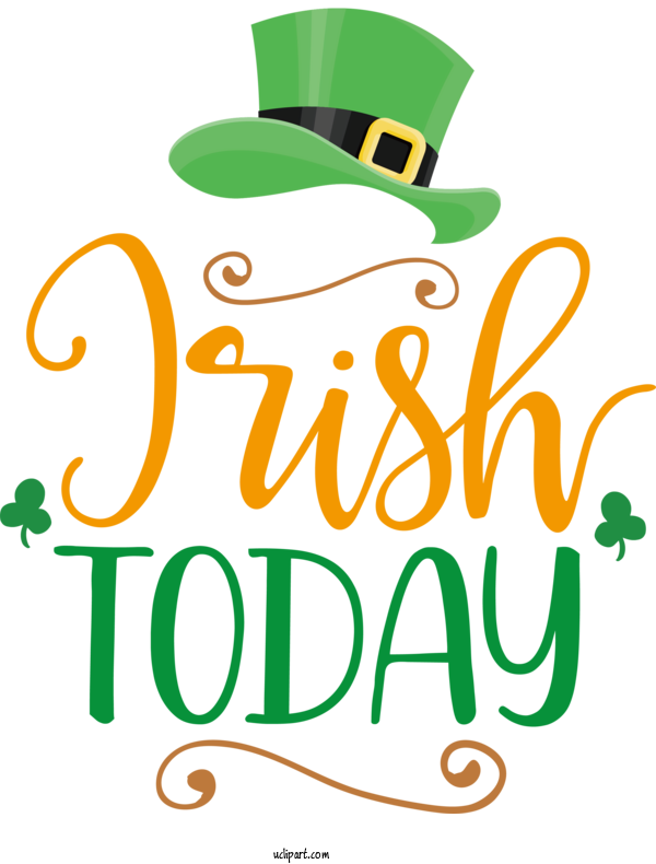 Free Holidays Logo Green Meter For Saint Patricks Day Clipart Transparent Background