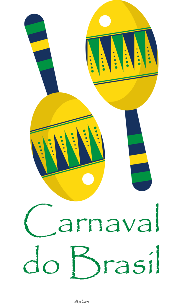 Free Holidays Western Wall Logo Yellow For Brazilian Carnival Clipart Transparent Background