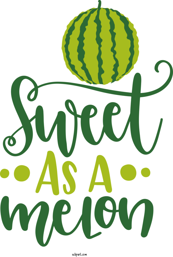 Free Food Leaf Plant Stem Logo For Watermelon Clipart Transparent Background