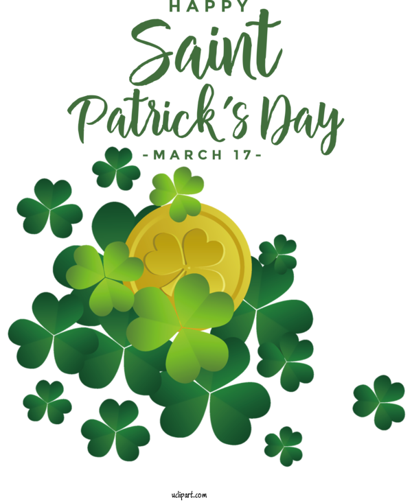 Free Holidays Saint Patrick's Day Logo Transparency For Saint Patricks Day Clipart Transparent Background