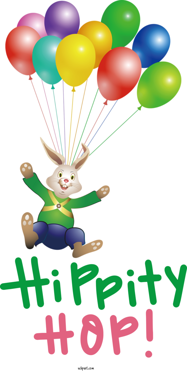 Free Holidays Easter Bunny Easter Egg Christmas Day For Easter Clipart Transparent Background