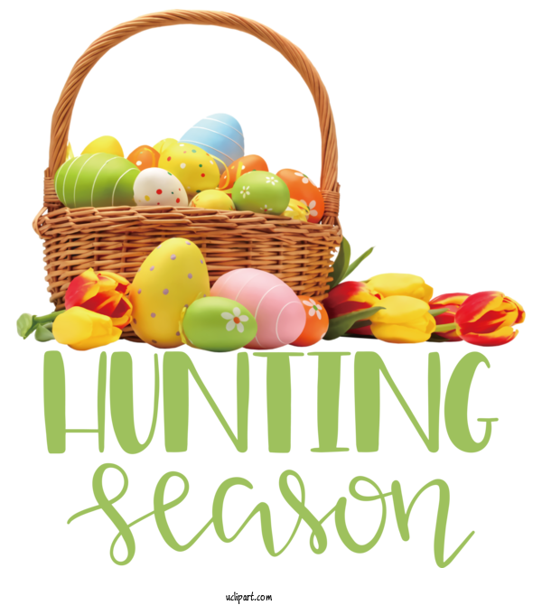 Free Holidays Gift Basket Vegetable Fruit For Easter Clipart Transparent Background