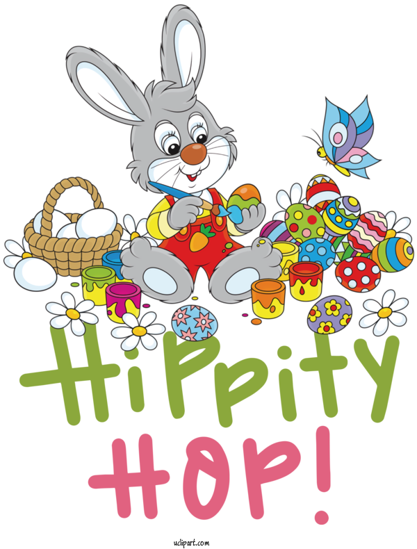 Free Holidays Easter Bunny Cartoon Meter For Easter Clipart Transparent Background