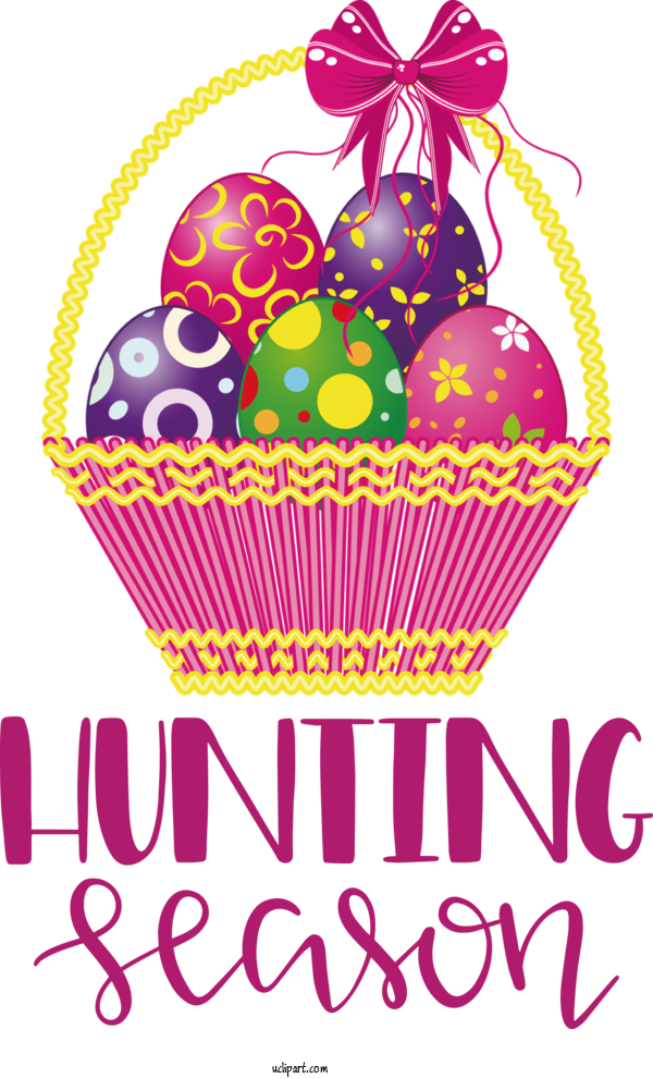 Free Holidays Easter Bunny Red Easter Egg Easter Basket For Easter Clipart Transparent Background