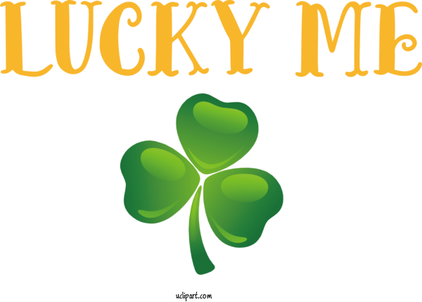 Free Holidays Logo Shamrock Green For Saint Patricks Day Clipart Transparent Background