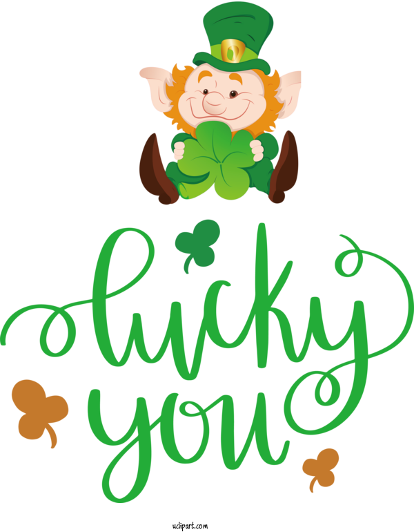 Free Holidays Saint Patrick's Day Shamrock Irish People For Saint Patricks Day Clipart Transparent Background