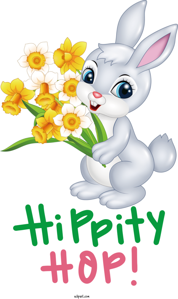 Free Holidays Bugs Bunny Easter Bunny European Rabbit For Easter Clipart Transparent Background