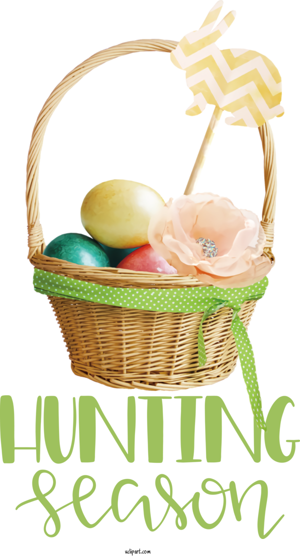 Free Holidays Picnic Basket Wicker Basket For Easter Clipart Transparent Background