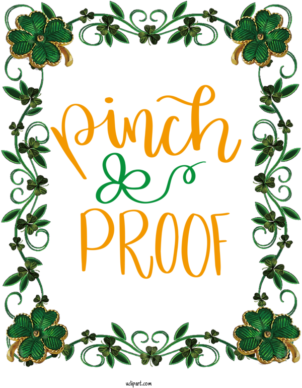 Free Holidays Picture Frame Design Painting For Saint Patricks Day Clipart Transparent Background