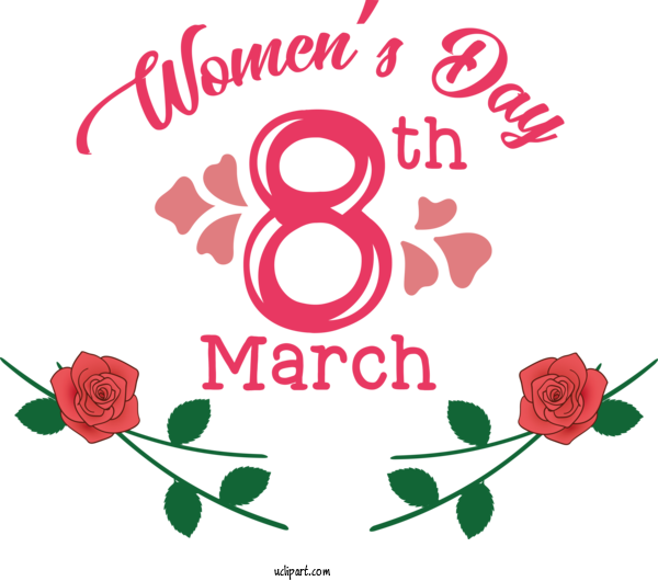 Free Holidays Jyrgalan Floral Design Design For International Women's Day Clipart Transparent Background