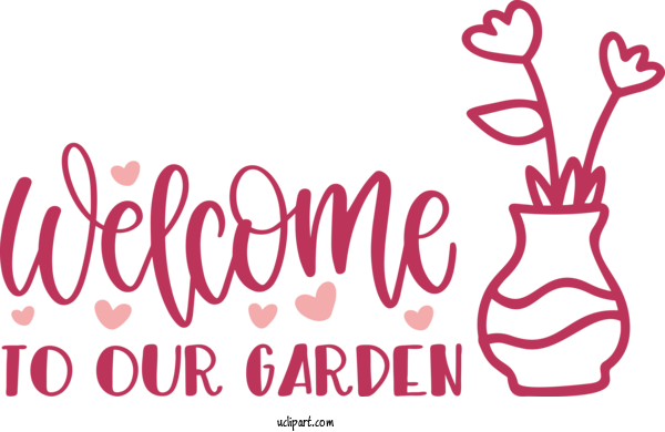 Free Nature Logo Design Line For Garden Clipart Transparent Background