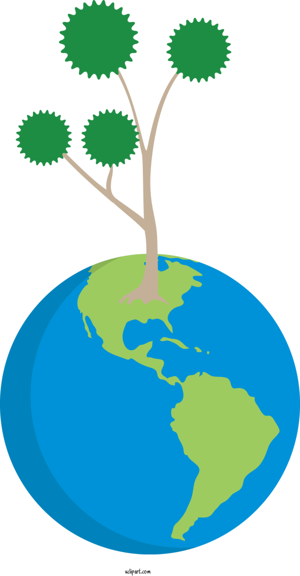 Free Holidays Drawing Planet For Arbor Day Clipart Transparent Background
