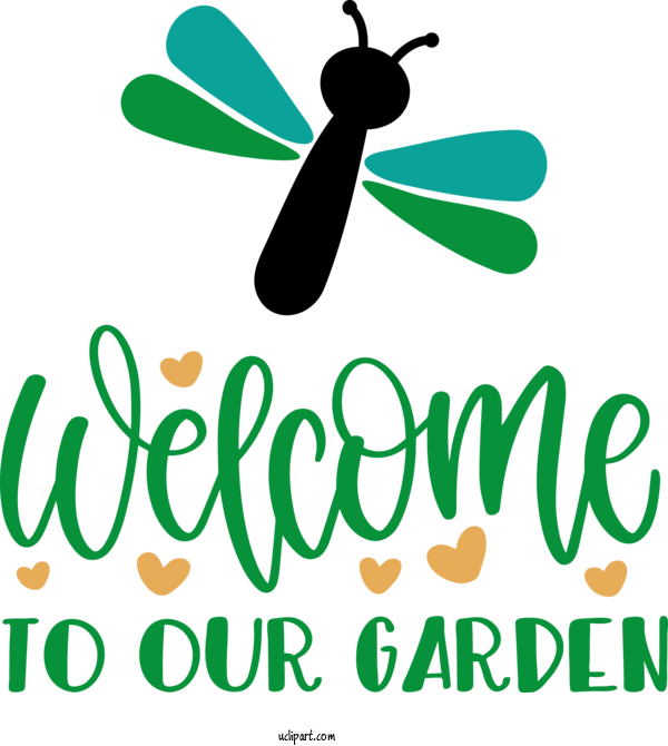 Free Nature Logo Meter Pollinator For Garden Clipart Transparent Background