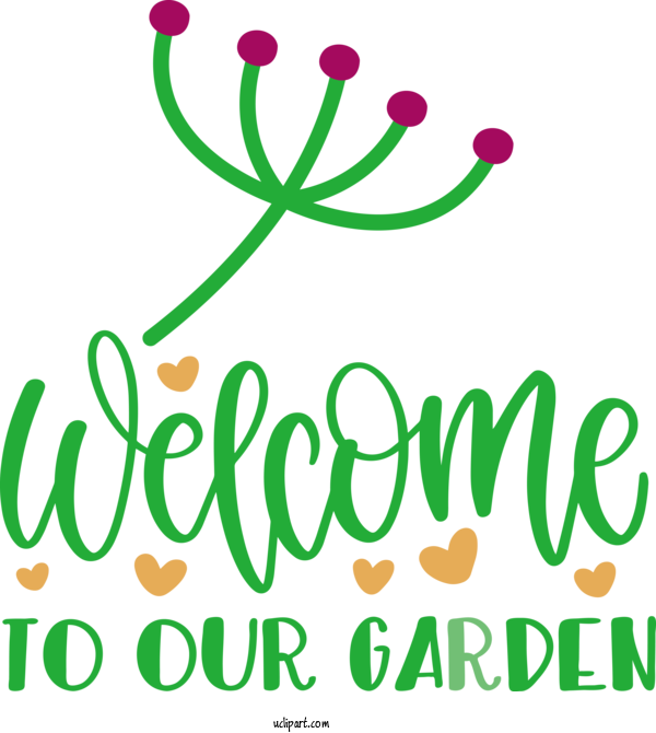 Free Nature Leaf Plant Stem Logo For Garden Clipart Transparent Background
