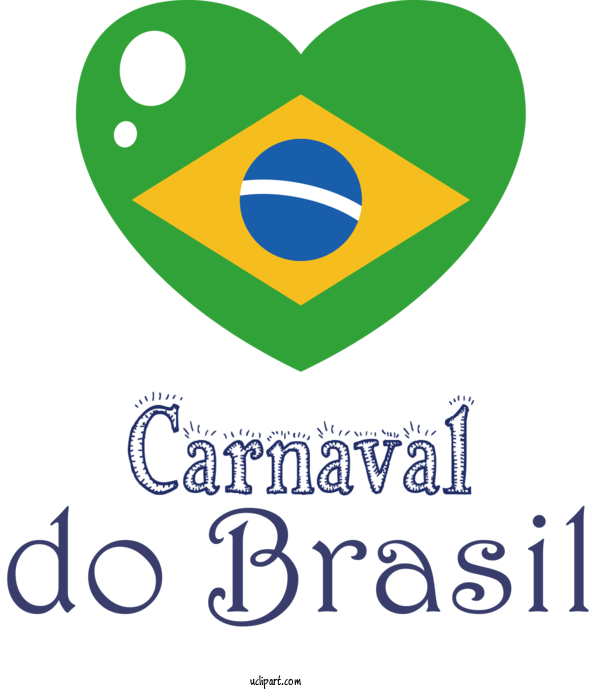 Free Holidays Logo Green Line For Brazilian Carnival Clipart Transparent Background