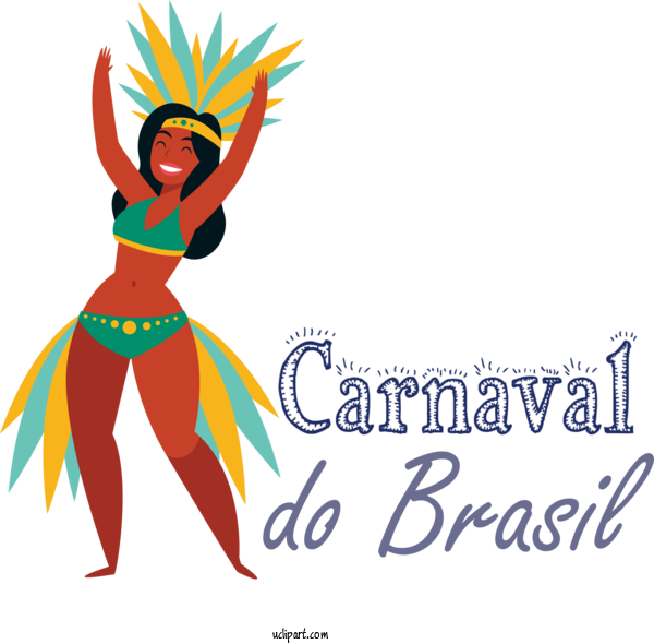 Free Holidays Character Line Meter For Brazilian Carnival Clipart Transparent Background