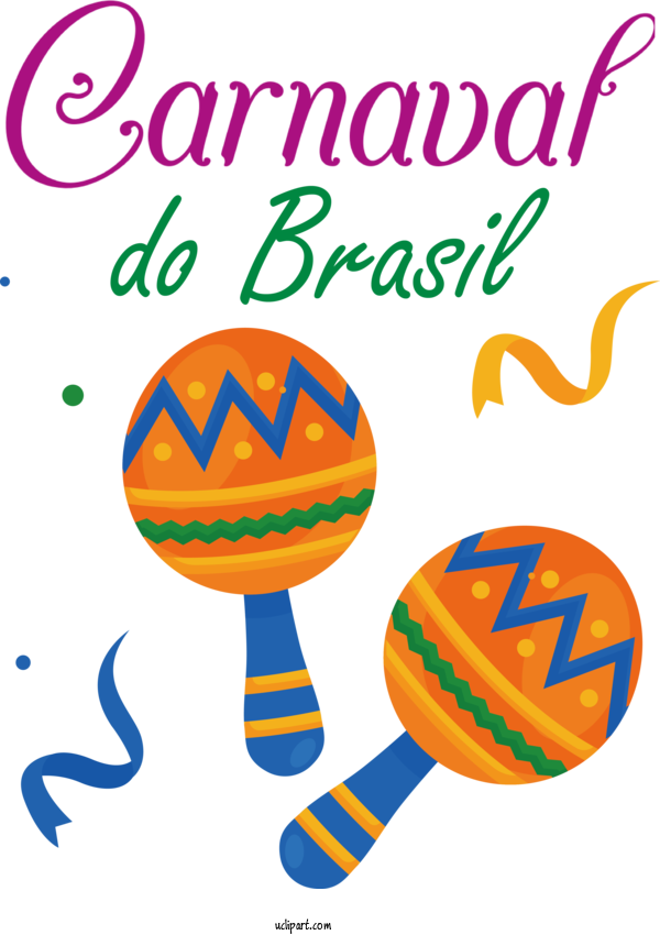 Free Holidays Line Meter Orange S.A. For Brazilian Carnival Clipart Transparent Background