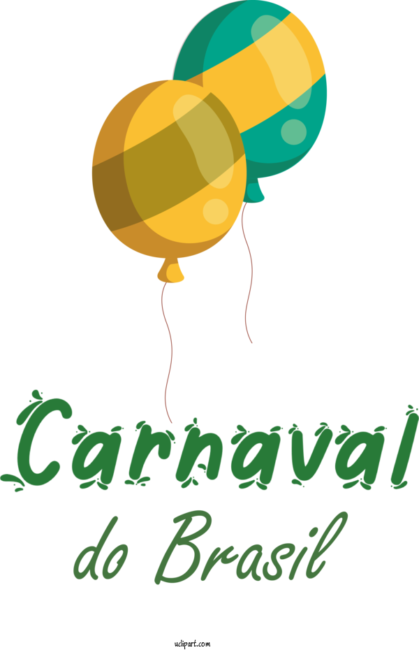 Free Holidays Logo Balloon Beauty Parlour For Brazilian Carnival Clipart Transparent Background