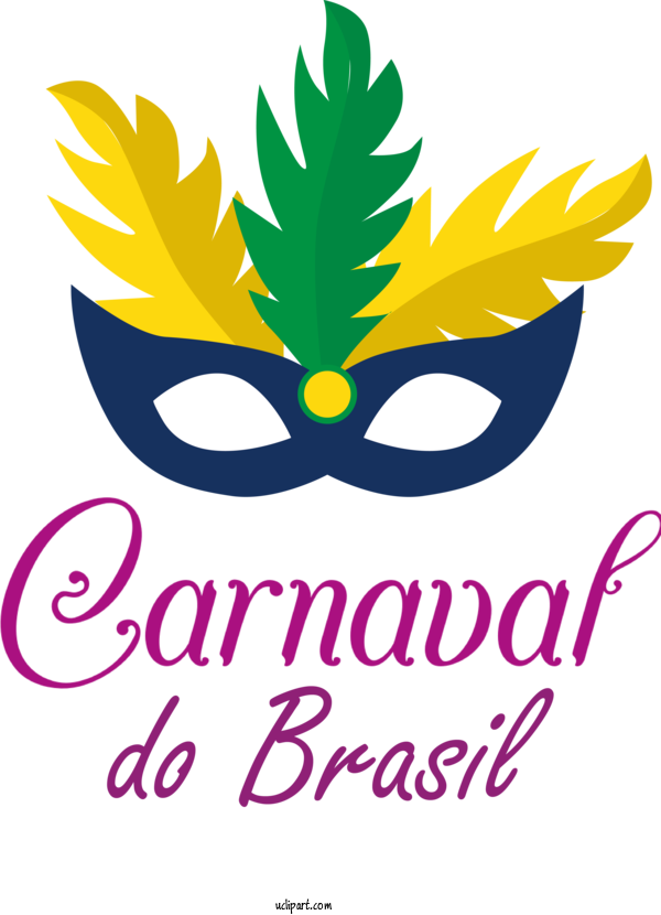 Free Holidays Logo Leaf Flower For Brazilian Carnival Clipart Transparent Background