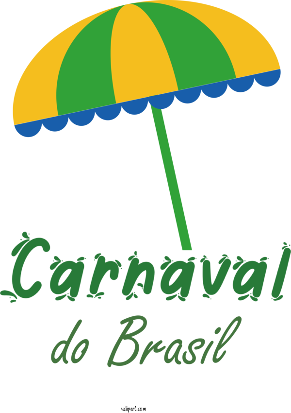 Free Holidays Logo Leaf Green For Brazilian Carnival Clipart Transparent Background