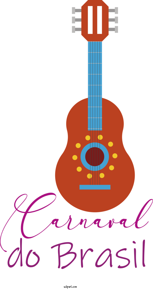 Free Holidays Acoustic Guitar Guitar Accessory Guitar For Brazilian Carnival Clipart Transparent Background