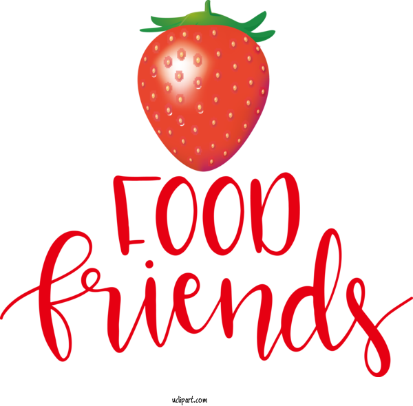 Free Food Natural Food Logo Strawberry For Food Quotes Clipart Transparent Background