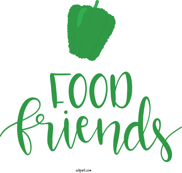 Free Food Logo Green Design For Food Quotes Clipart Transparent Background