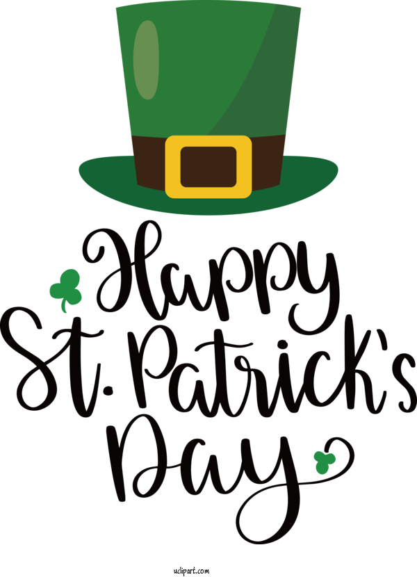 Free Holidays Logo Symbol Green For Saint Patricks Day Clipart Transparent Background