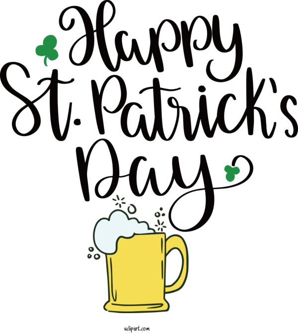 Free Holidays Cartoon Yellow Meter For Saint Patricks Day Clipart Transparent Background