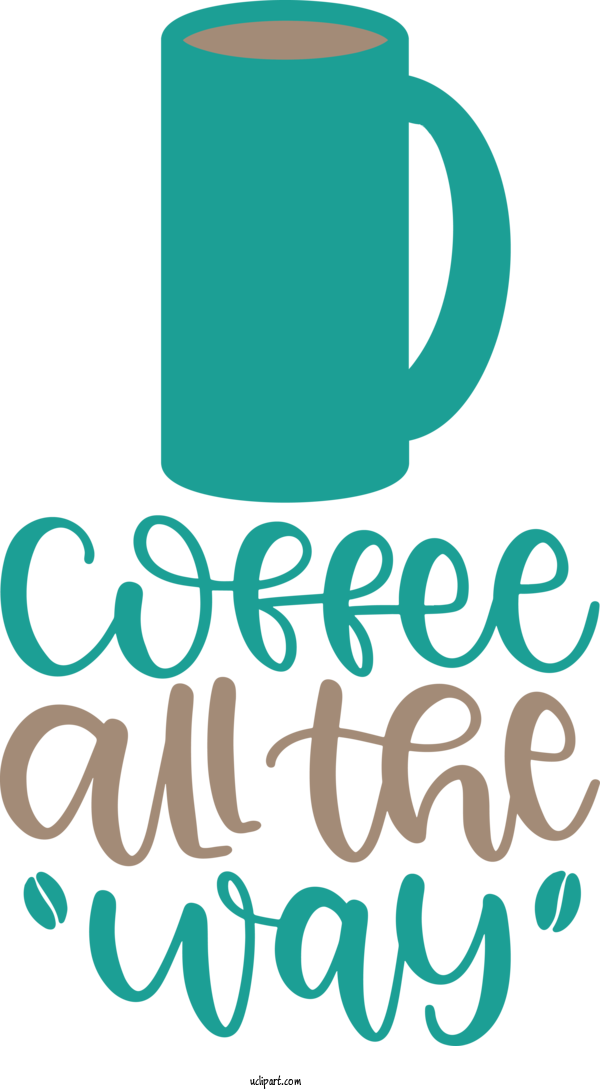 Free Drink Logo Mug Green For Coffee Clipart Transparent Background