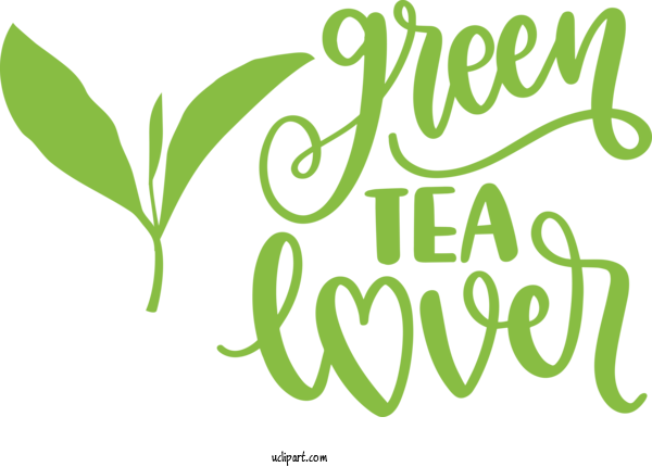 Free Drink Leaf Logo Plant Stem For Tea Clipart Transparent Background