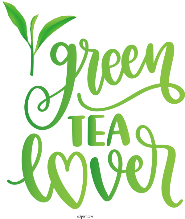 Free Drink Plant Stem Leaf Logo For Tea Clipart Transparent Background