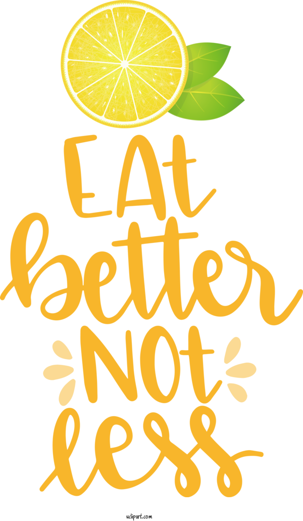 Free Food Flower Logo Yellow For Food Quotes Clipart Transparent Background