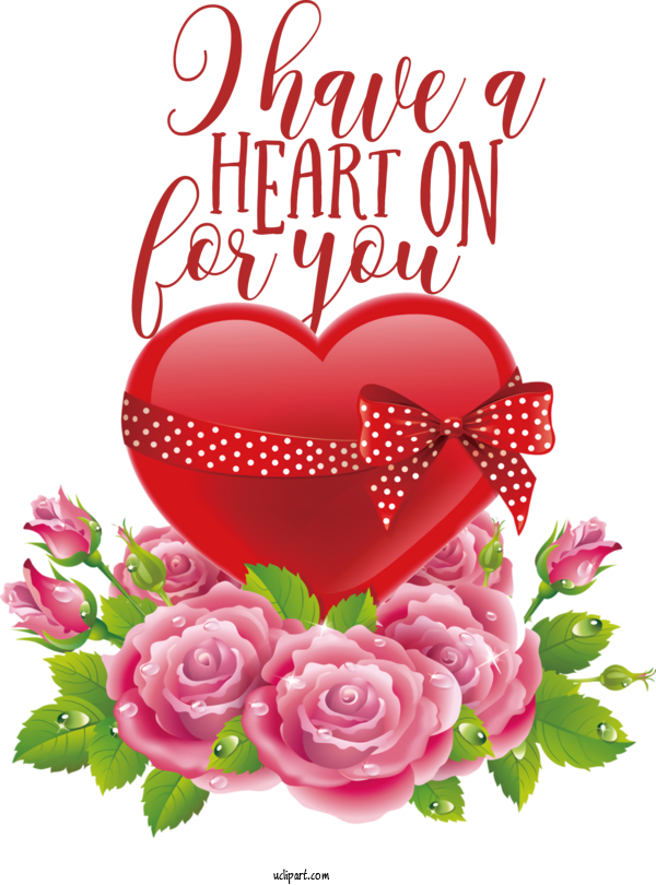 Free Holidays Rose Floral Design Flower For Valentines Day Clipart Transparent Background