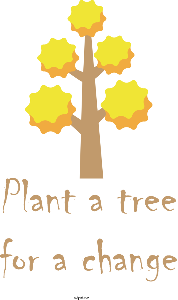 Free Holidays Tree Sticker Plants For Arbor Day Clipart Transparent Background