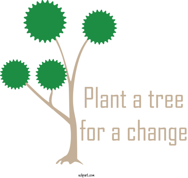 Free Holidays Leaf Logo Plant Stem For Arbor Day Clipart Transparent Background