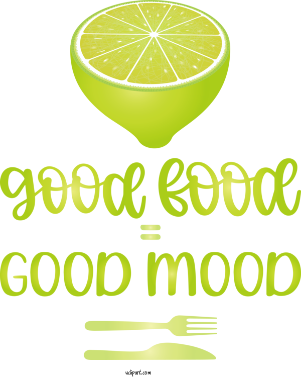 Free Food Lime Font Logo For Food Quotes Clipart Transparent Background