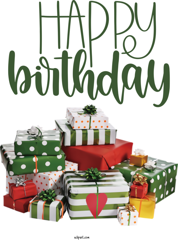 Free Occasions Gift Christmas Gift Christmas Day For Birthday Clipart Transparent Background