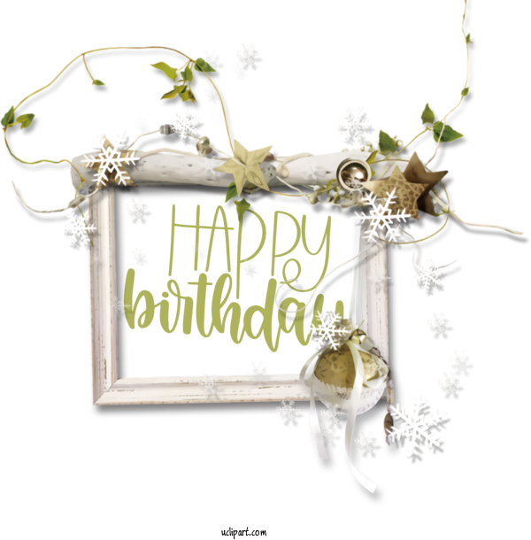 Free Occasions Picture Frame Film Frame Design For Birthday Clipart Transparent Background