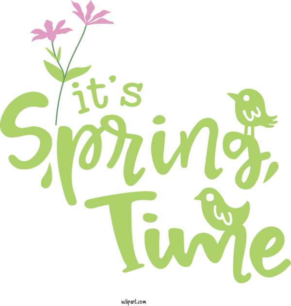 Free Nature Floral Design Logo Leaf For Spring Clipart Transparent Background