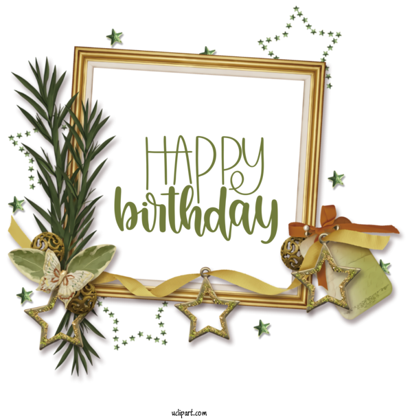 Free Occasions Picture Frame Film Frame Christmas Day For Birthday Clipart Transparent Background