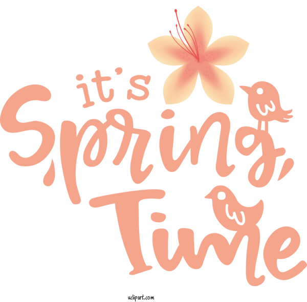 Free Nature Logo Cartoon Petal For Spring Clipart Transparent Background