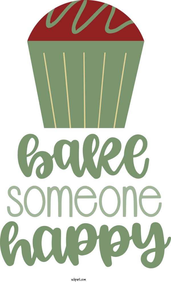 Free Food Logo Design Green For Cake Clipart Transparent Background