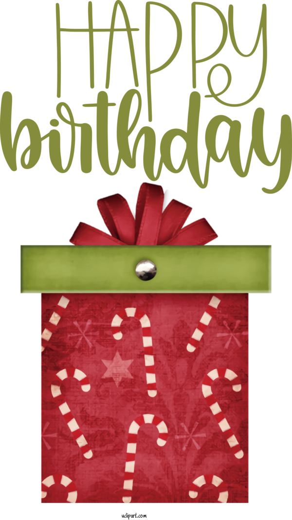 Free Occasions Christmas Day Greeting Card Birthday For Birthday Clipart Transparent Background