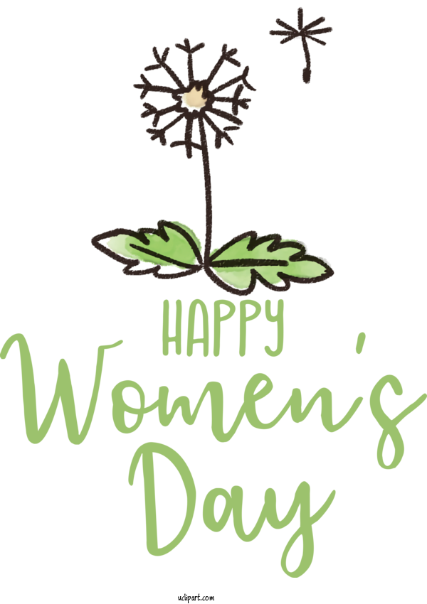 Free Holidays Cut Flowers Leaf Plant Stem For International Women's Day Clipart Transparent Background