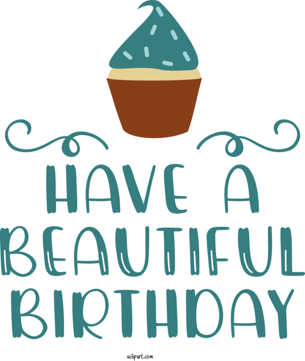 Free Birthday Logo Design Line For Occasions Clipart Transparent Background