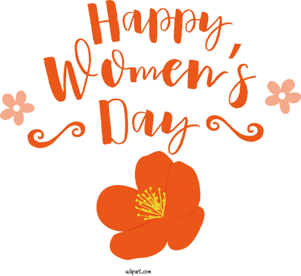 Free Holidays Flower Logo Petal For International Women's Day Clipart Transparent Background