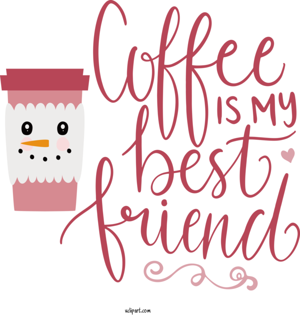 Free Drink Cartoon Character Happiness For Coffee Clipart Transparent Background