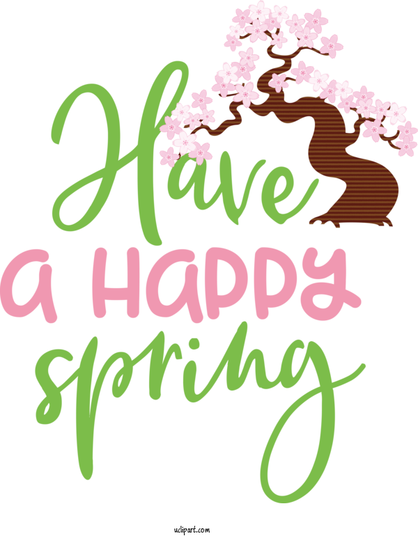 Free Spring Floral Design Logo Leaf For Nature Clipart Transparent Background