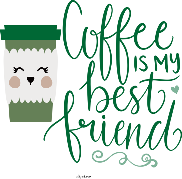 Free Drink Cartoon Green Meter For Coffee Clipart Transparent Background
